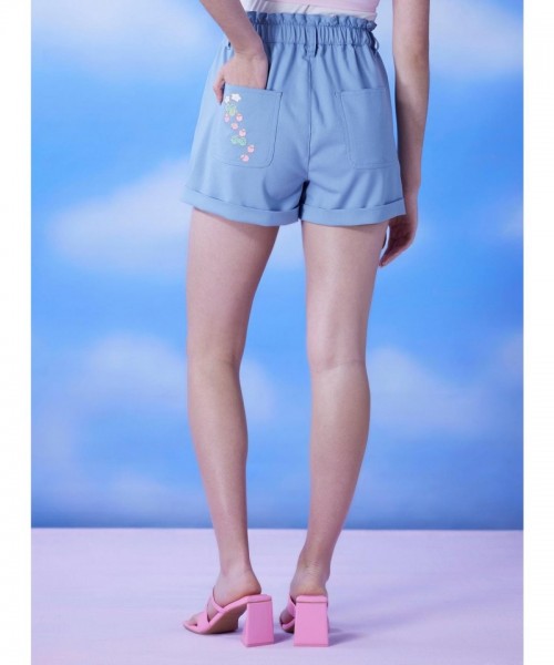 Cinnamoroll Family Comfy High-Waisted Paper Bag Shorts